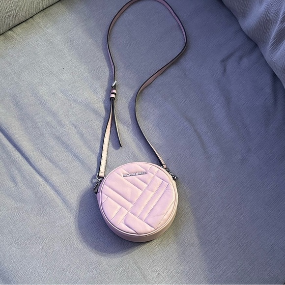 MK Quilted Pink Leather CrossBody Michael Kors - Picture 8 of 8